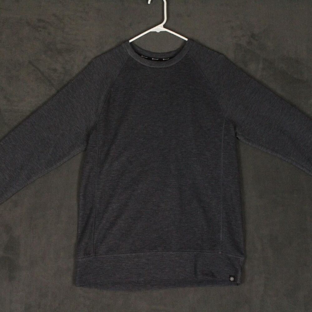 GAIAM Namaste Crew Neck Pullover Sweatshirt Yoga Small Lightweight Stretch